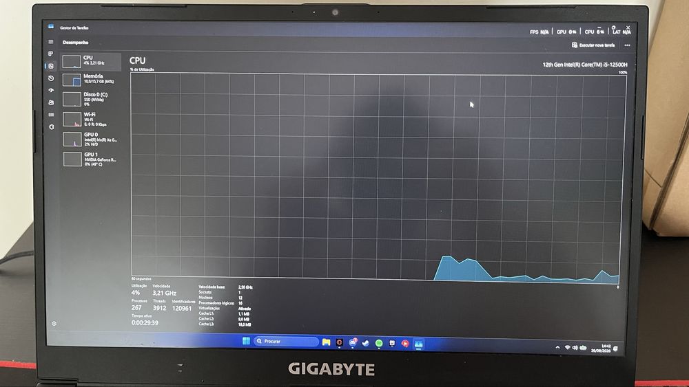 Computador Portátil Gaming Gigabyte G5 KF | RTX 4060 | i5-12500H | 16GB | 512GB SSD | 144Hz