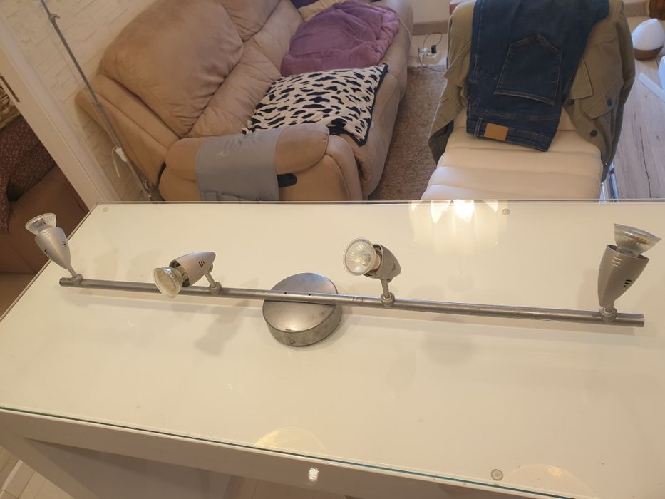 candeeiro de tecto c/projectores