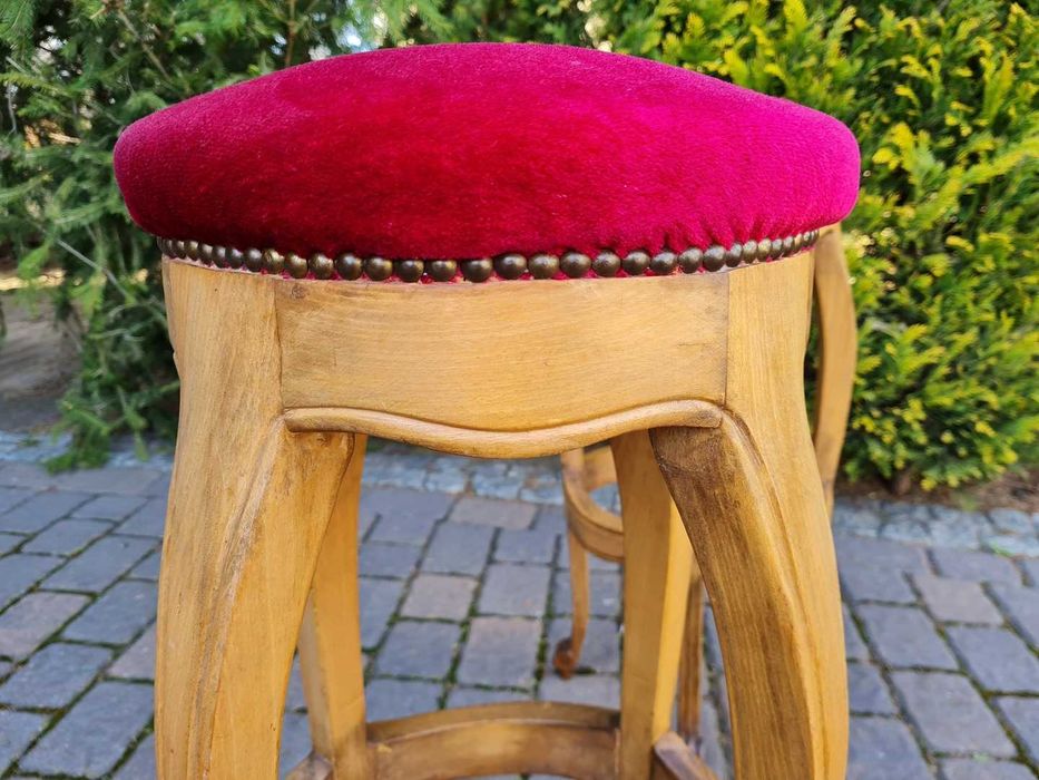 Para ludwikowskich taboretów Stołki barowe Hokery