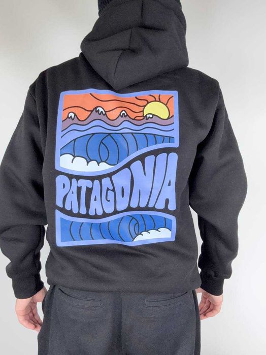 Худи Patagonia,big logo