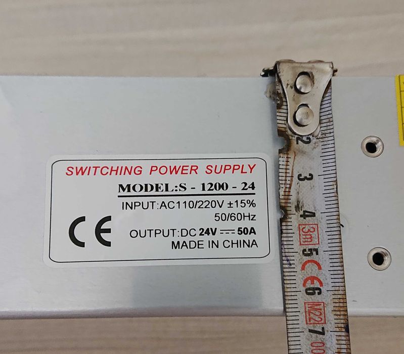 Блок питания  24В 600/1200 Вт