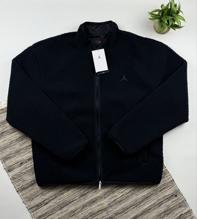 Куртка чоловіча Air Jordan Sherpa Black FV7448-010