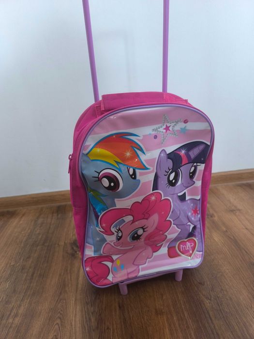 Sprzedam torbę plecak na kółkach dla dziecka my little pony