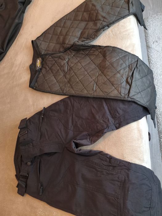 Blusao tm S / calcas tm 36/37 e capate moto feminino tm S