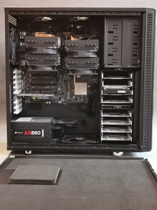 Stacja Graficzna 3D • 2x Xeon E5-2697 v3 • 64GB RAM • ASUS Z10PE-D8 WS