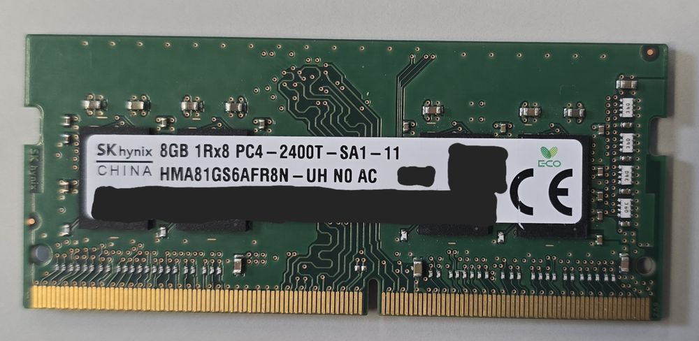 Memória RAM DDR4 8GB Sodimm