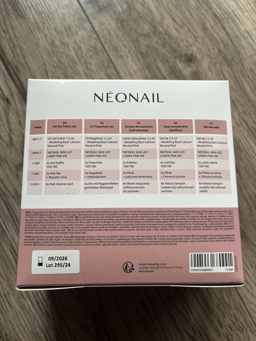 Kompletny zestaw do hybrydy Neonail