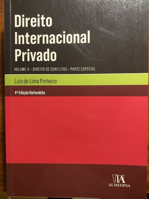 Luís Lima Pinheiro - Direito Internacional Privado II