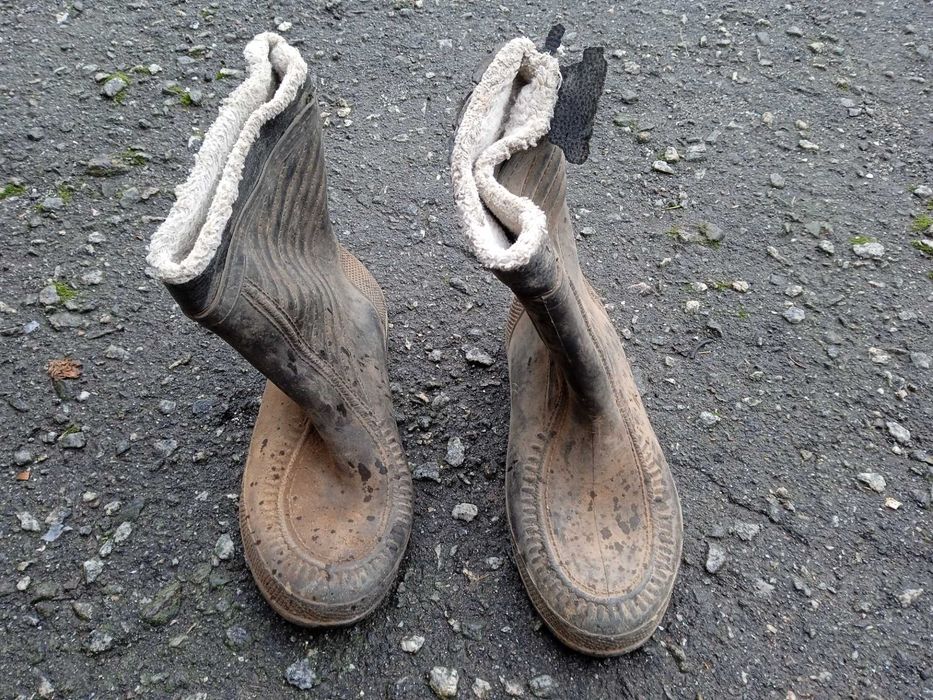 Чоботи гумові чоловічі утеплені