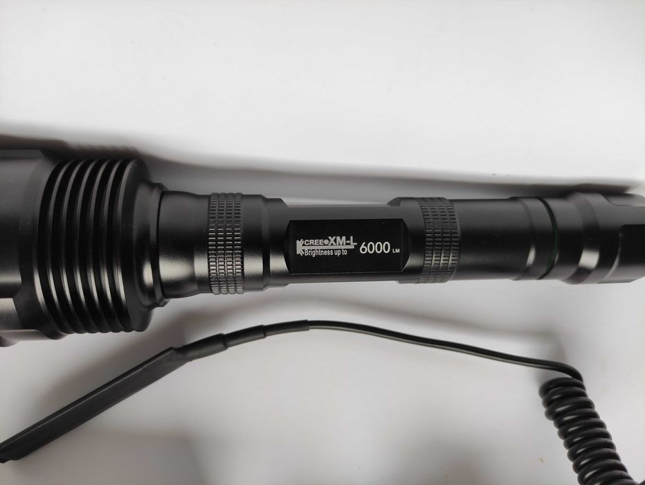 Kit Caça Lanterna 3 x Cree Branca Led 6000 Lumens 1 Modo on/of