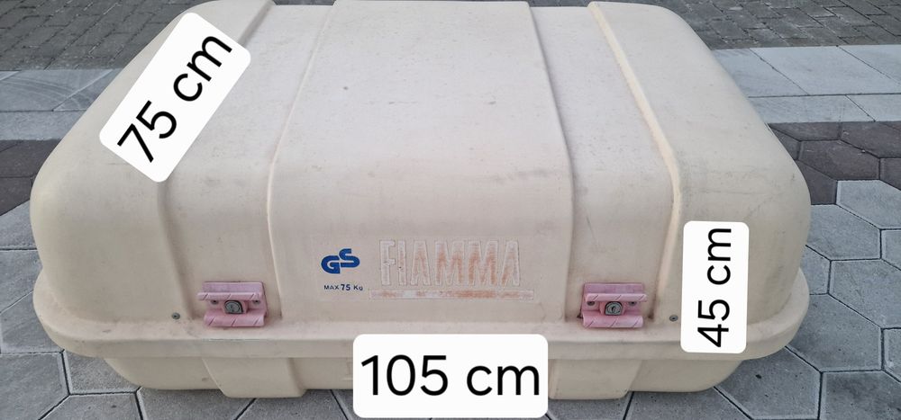 Porta bagagens Fiamma autocaravana