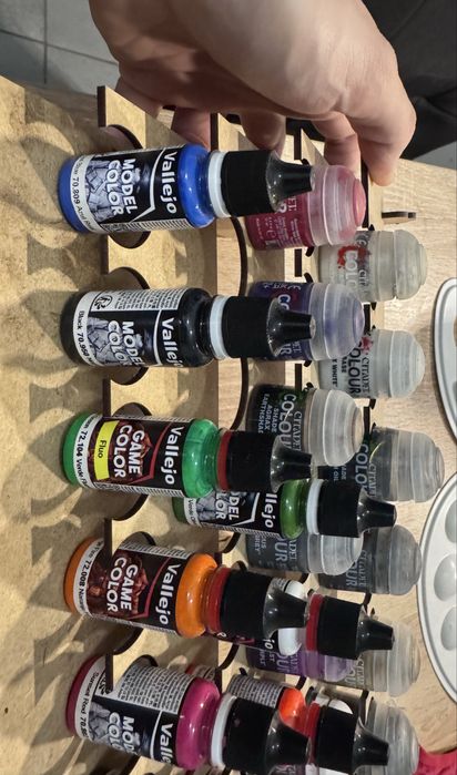 Farby do malowania - vallejo, ak, citadel, army painter