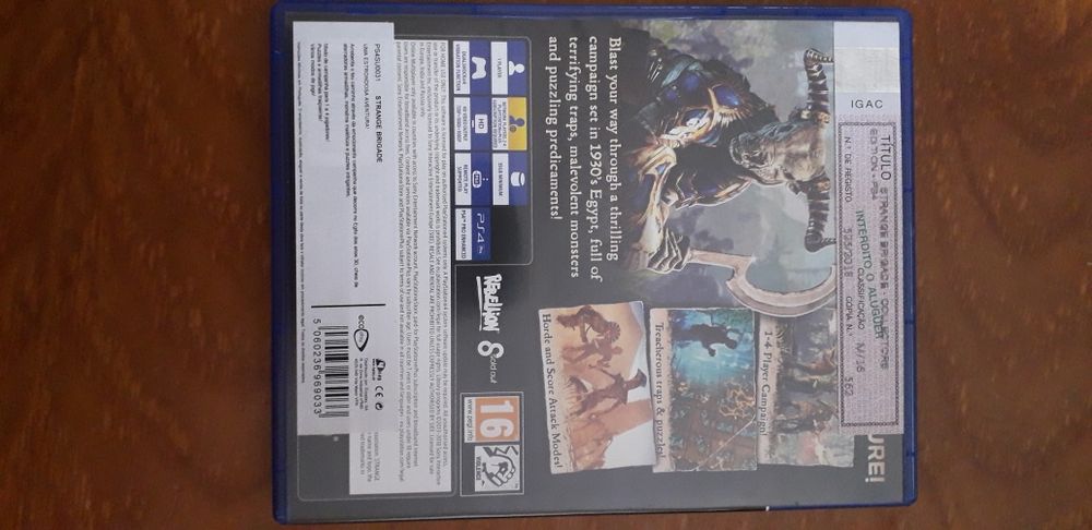 Jogo Strange Brigade Ps4/Ps5