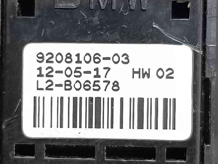 Comando / Botão / Interruptor Vidros Frente Esquerdo 9208106-03 - BMW 3 Touring
