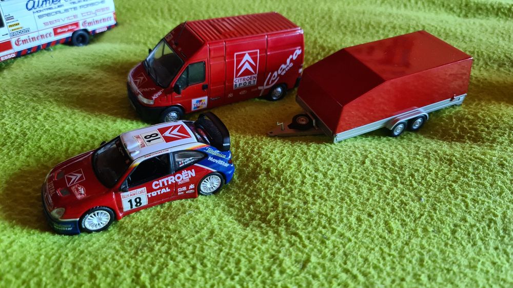 Carrinhas rally 1:43