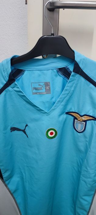 Camisola Lazio 2009/10 Match Worn ssued Siviglia #5 Europa League
