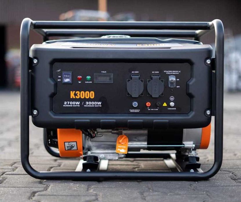 Генератор Kingway AVR 3 кВт мідна обмотка однофазний Польща бензин