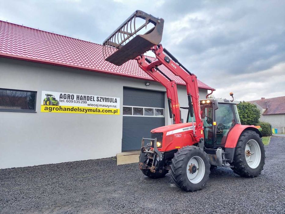 MASSEY FERGUSON 5475, MIĘKKA OŚ, TUZ, ładowacz + krokodyl