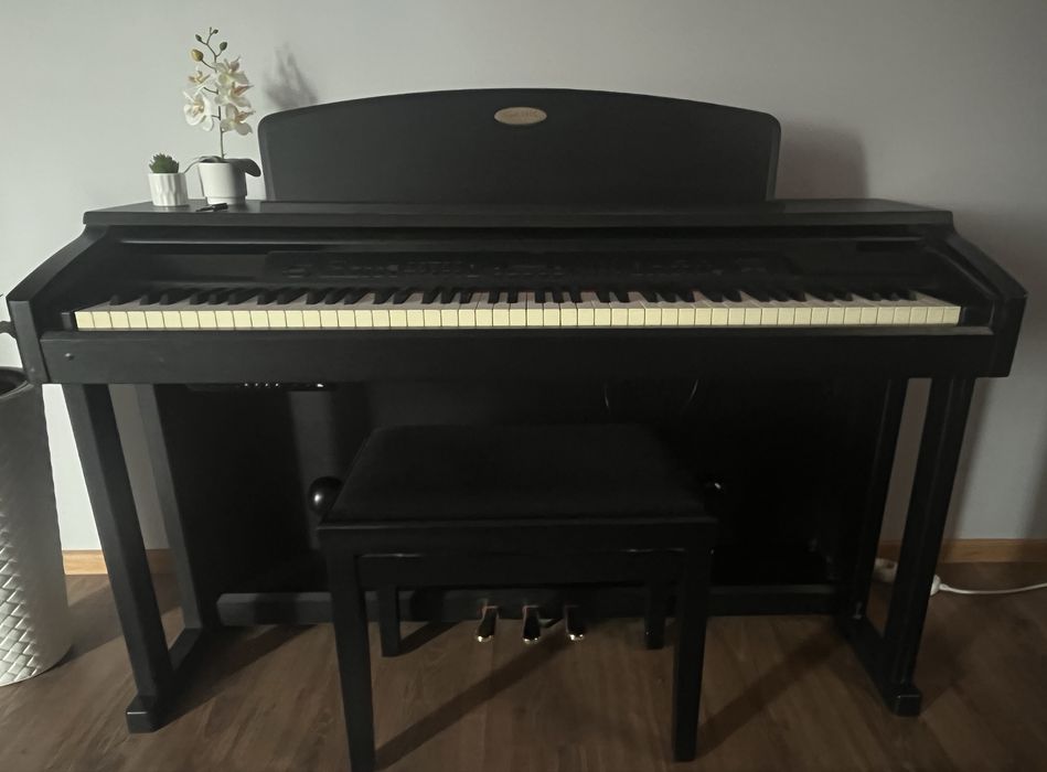 Czarne pianino Digital Piano Classic