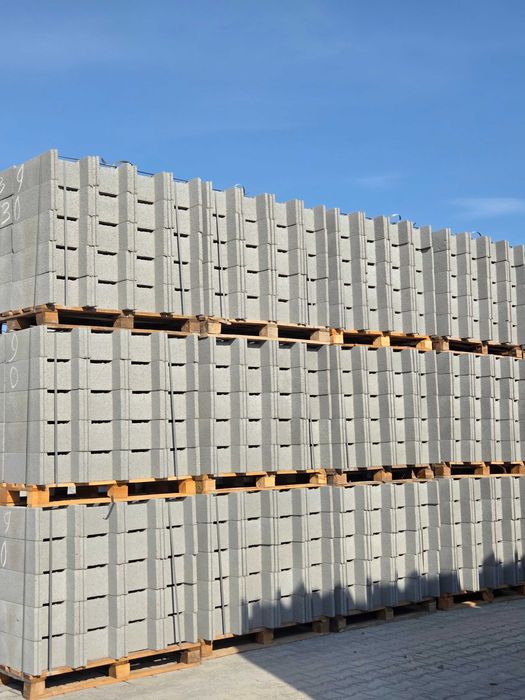 Газоблок Блок незнімної опалубки  Стовпчик Відсівблок від виробника
