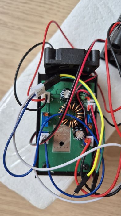 Лазер CNC синій гравер 450nm 2000mW Blue Color 445nm 2W Focusable Lase