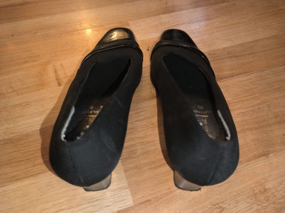 Czarne buty na obcasie Daichman, rozmiar 38,prawie jak nowe
