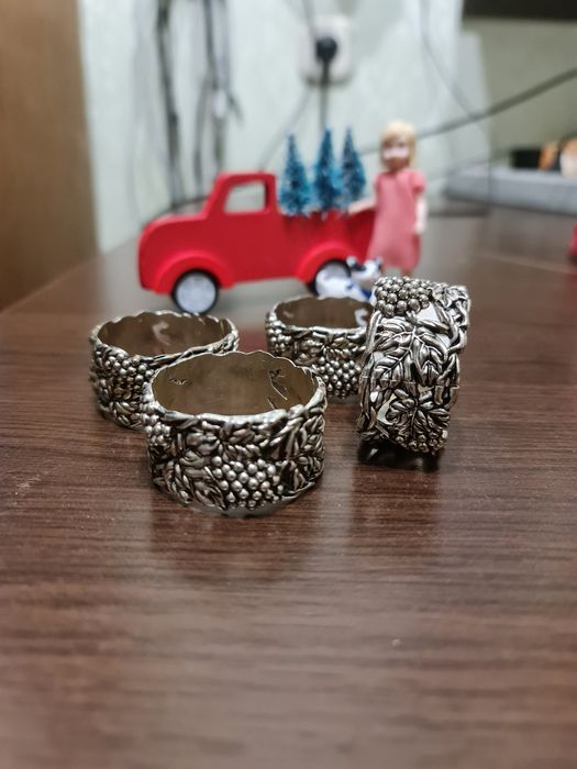Кольца для салфеток мельхиор