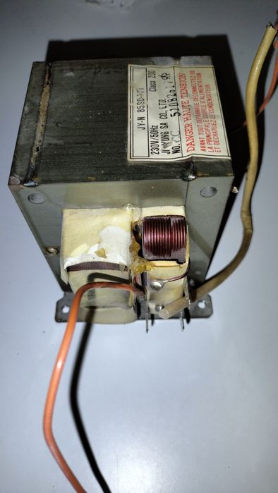 Transformator z mikrofalówki
