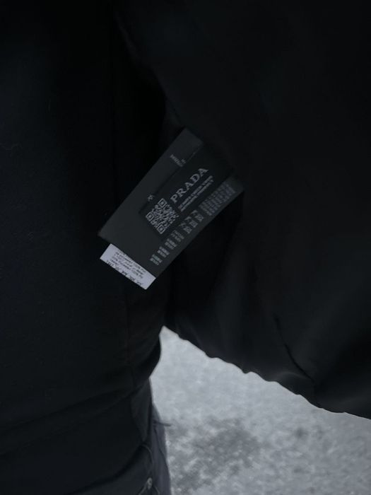 PRADA до -20 градусів! Весняна Жіноча чорна куртка брендовая S M L XL