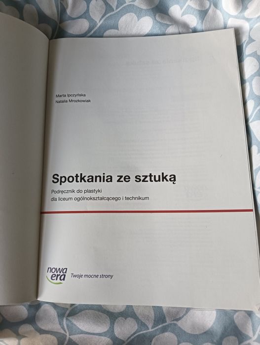 Podręcznik do plastyki " Spotkanie ze sztuką"