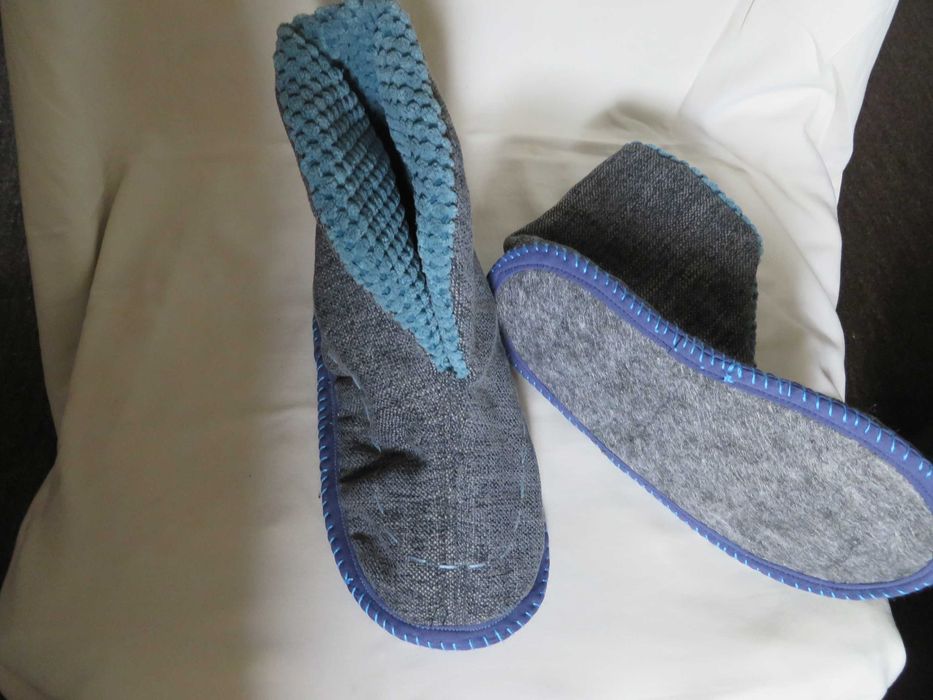 Чуни*тапочки из ткани 38 размера