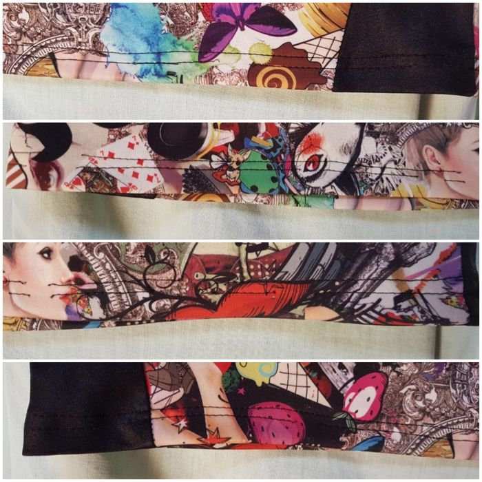 Figa Suknia Pop - Art. Goth. Print.