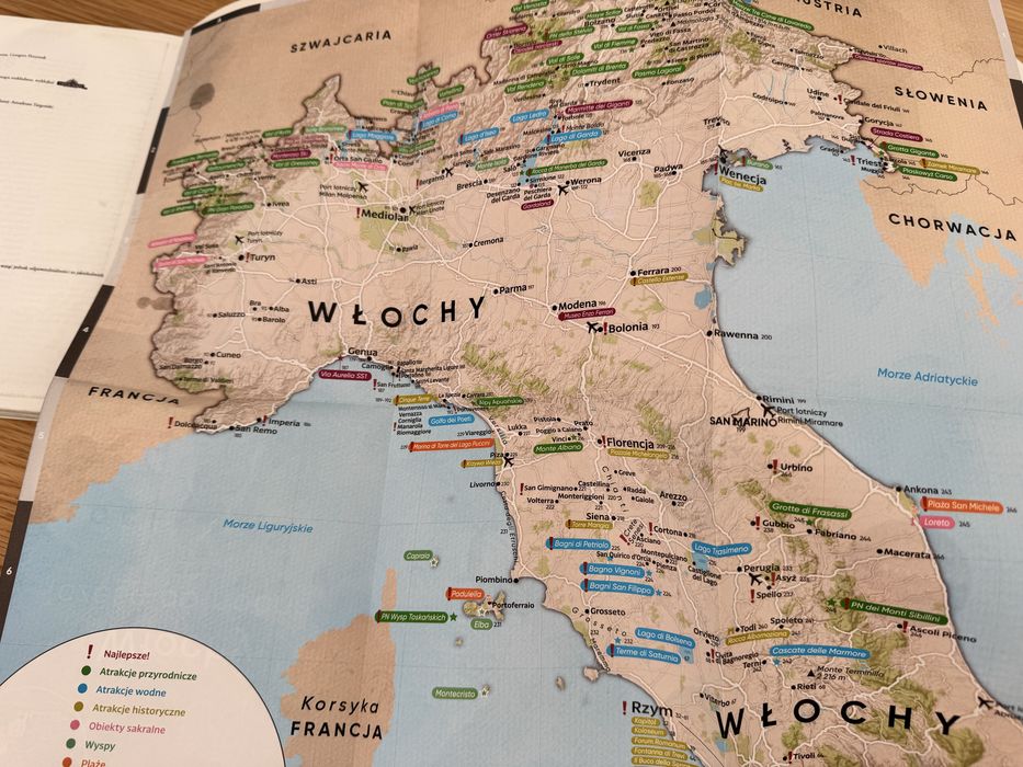 WŁOCHY inspirator podróżniczy przewodnik wyd. PASCAL