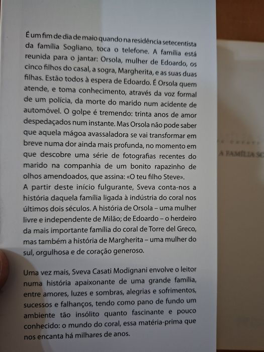 A Familia Sogliano " Sveva Casati "