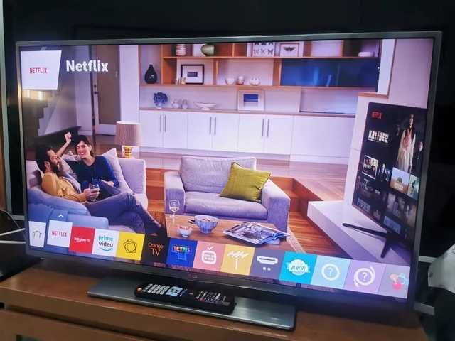 Smart TV LED 42 cale Internet Lan Wi-Fi . Full-HD YoTube Netflix