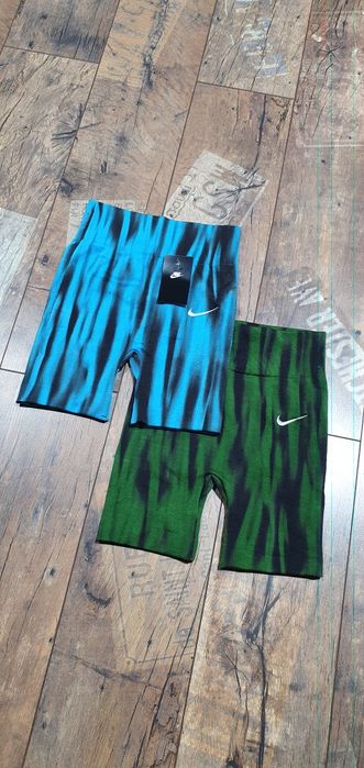 2 x Kolarki damskie 2 pary kolarek kolory zebra niebieskie zielone S