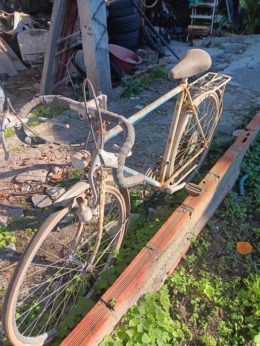Bicicleta antiga  de corrida