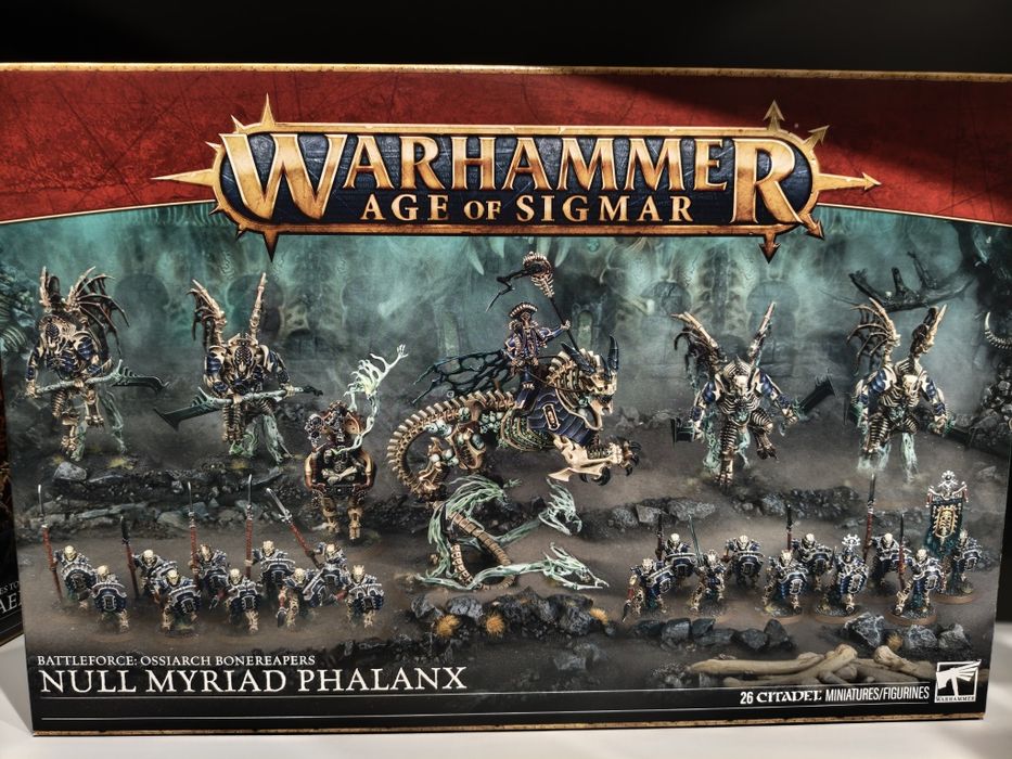 Warhammer Age of Sigmar Battleforce: Ossiarch Bonereapers – Null Myriad Phalanx