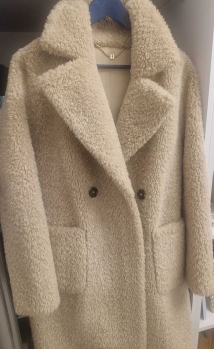 Sztuczne futro beżowe