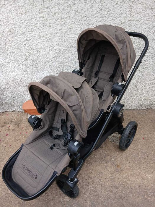 Carro bebé gémeos passeio completo