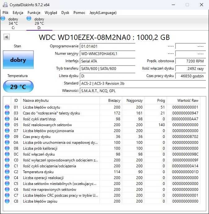 Synology DS115j, DYSK WD BLUE 1000GB, NAS