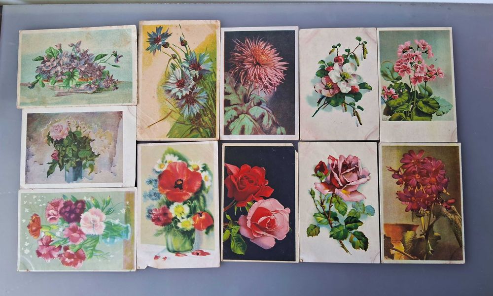 Фото-открытки 40-50-х годов прошлого века СССР.