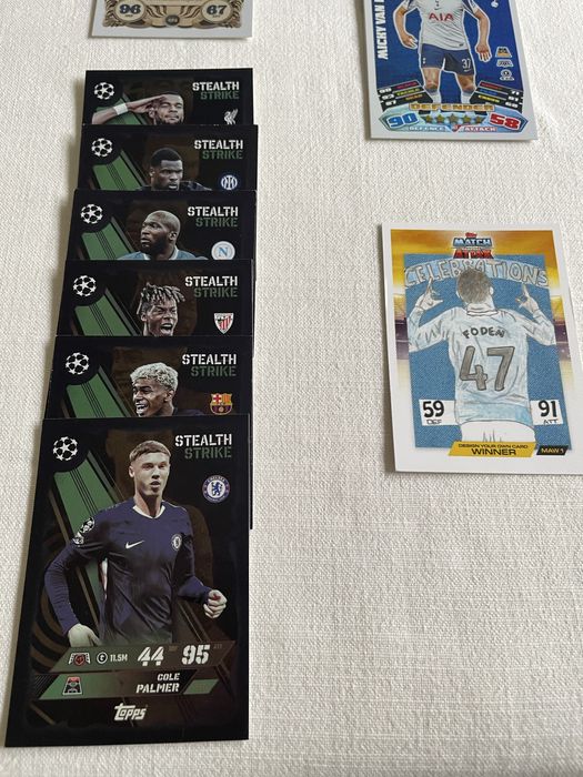 Cartas Match Attax 25/26 Troca