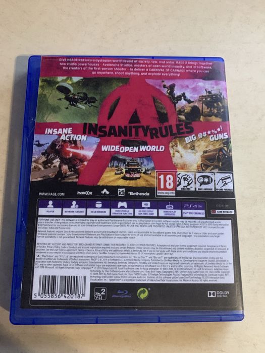 Rage 2 ps4.
