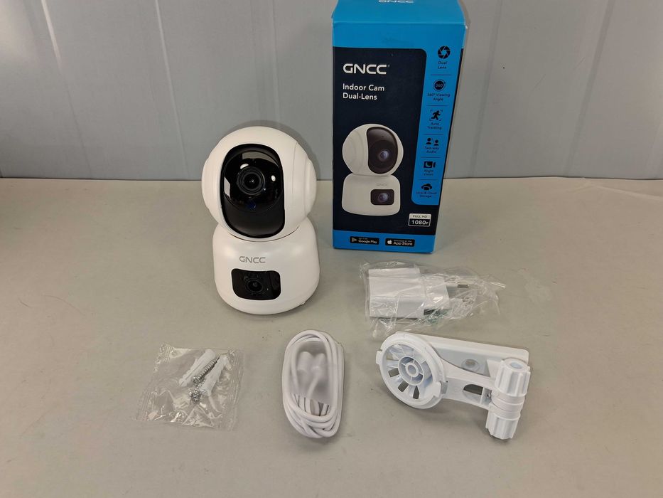 P013 Kamera Wi-Fi GNCC Indoor Cam Dual-Lens 1080P Obrotowa