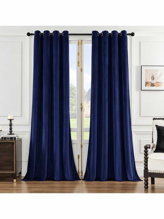 Cortinas veludo francês