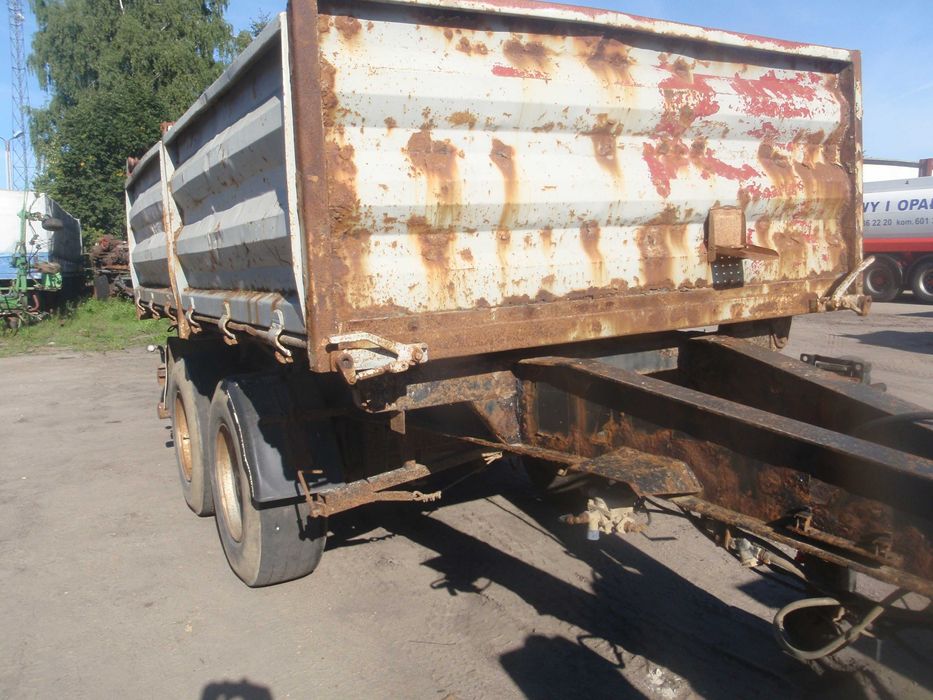 przyczepa wywrotka tandem