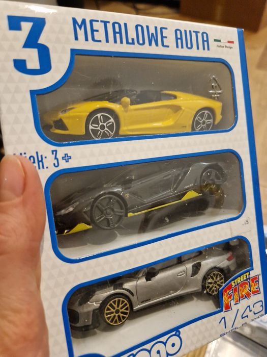 Bburago Rastar super zestaw samochodów