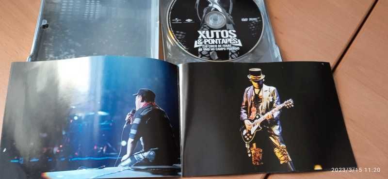 DVD Xutos & Pontapés ao vivo no Campo Pequeno 2008