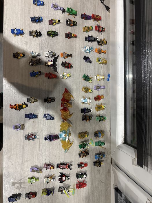 70 figurek lego ninjago orginalne